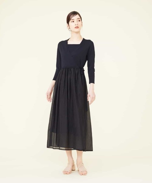 ドッキングカシュクールドレス シビラ Sybilla Magaseek ドッキングカシュクールドレス シビラ Sybilla Magaseek