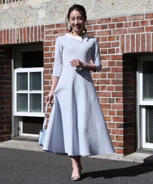 セール 10 Off 大きいサイズ 今どきレディニットワンピース M Maglie Le Cassetto 冨張愛 エフデ Ef De Magaseek