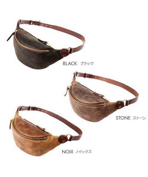 SLOW スロウ バッグ ボディバッグ ウエストバッグ ショルダーバッグ メンズ レディース レザー 本革 日本製 クーズー kudu 300s130j 日本製 　　　　　