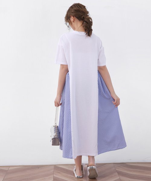 セール ワンピース レディース ロングワンピース 半袖 マキシ丈ワンピース 大きいサイズ ロング丈ワンピース フレアワンピース ストライプ ゆったり プチプラ ドゥーベル Doux Belle Magaseek セール ワンピース レディース ロングワンピース 半袖 マキシ丈ワンピース 大きいサイズ ロング丈ワンピース フレアワンピース ストライプ ゆったり プチプラ ドゥーベル Doux Belle Magaseek