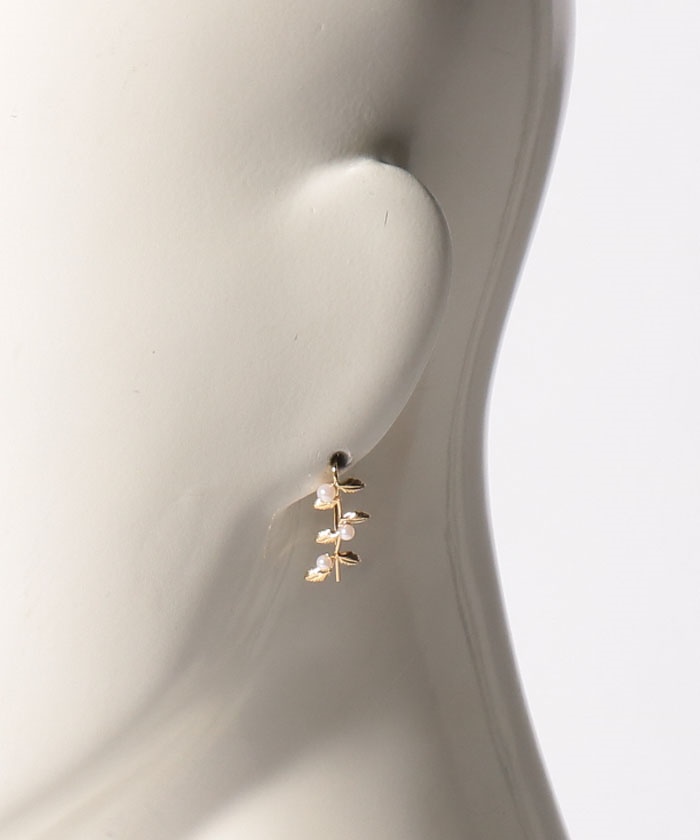 2wayボタニカルパールピアス&イヤリング 2wayボタニカルパールピアス&イヤリング