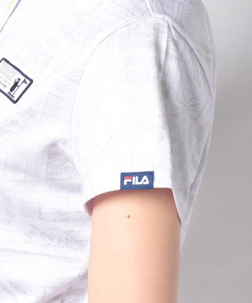 FILA GOLF(フィラゴルフ（レディース）)/半袖プリントシャツ/img05