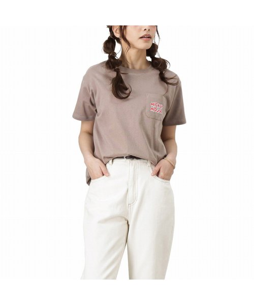 MAC HOUSE(women)(マックハウス（レディース）)/Disney ディズニー ポケット付きTシャツ 1283－3993/img27