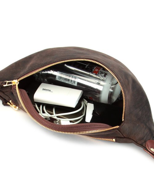SLOW スロウ バッグ ボディバッグ ウエストバッグ ショルダーバッグ メンズ レディース レザー 本革 日本製 クーズー kudu 300s130j 日本製 　　　　　