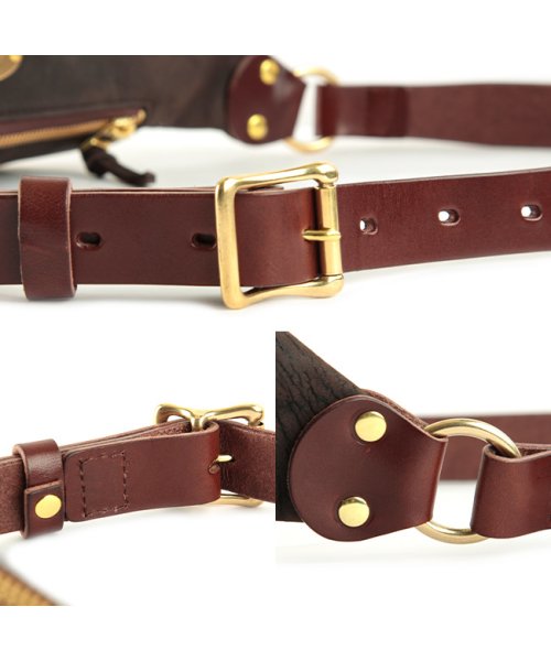 SLOW スロウ バッグ ボディバッグ ウエストバッグ ショルダーバッグ メンズ レディース レザー 本革 日本製 クーズー kudu 300s130j 日本製 　　　　　