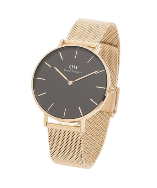 ダニエルウェリントン 時計 レディース メンズ ペティット エヴァーゴールド36mm クォーツ ブラック ゴールド Dw ダニエル ウェリントン Daniel Wellington Magaseek