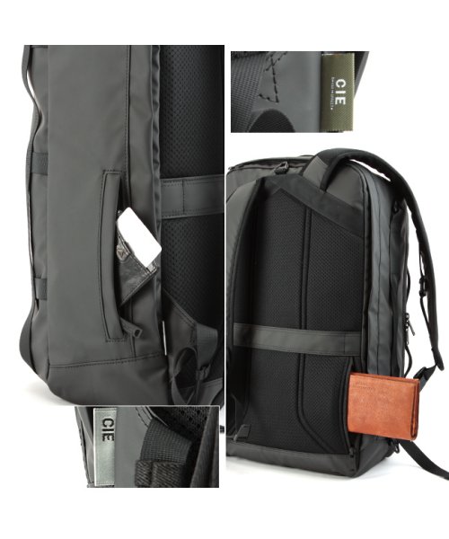 CIE シー グリッド3 リュック バックパック 2WAY 大容量 A3 軽量 撥水 防水 チェストベルト 日本製 ブランド GRID3 32059 2WAY GRID3