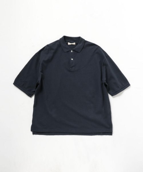 GLOSTER(GLOSTER)/【unfil / アンフィル】organic cotton－pique h/s polp shirt #WOSP－UM223/img15