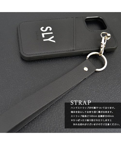 SLY(スライ)/iphone ケース iPhone12mini SLY スライ Die cutting_Case スマホケース iphone12mini アイフォンケース/img18