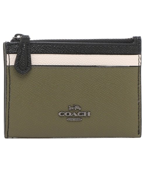 コーチ アウトレット定期入れ パスケース コインケース フラグメントケース カーキ マルチ レディース Coach 6851 Qbp37 コーチ Coach Magaseek コーチ アウトレット定期入れ パスケース コインケース フラグメントケース カーキ マルチ レディース Coach 6851 Qbp37 コーチ Coach Magaseek