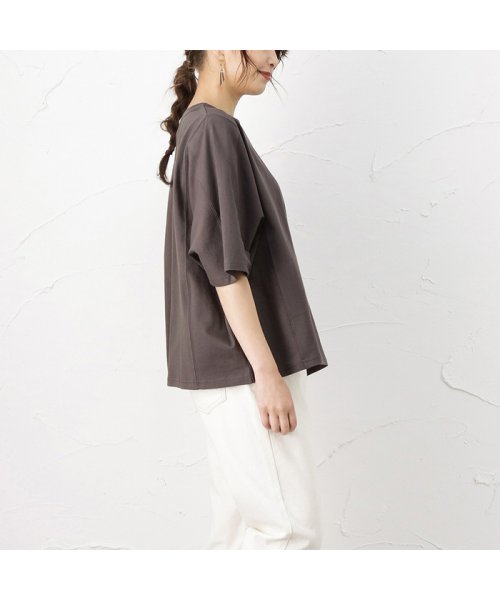 MAC HOUSE(women)(マックハウス（レディース）)/Dickies ディッキーズ 切替Tシャツ 1282－7937/img02