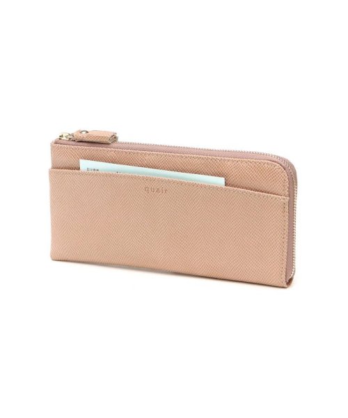 クアー 財布 Quair 長財布 レディース 薄い L字ファスナー Leo レオ 小銭入れ 本革 牛革 革 ブランド おしゃれ Q214 1019 クアー Quair Magaseek