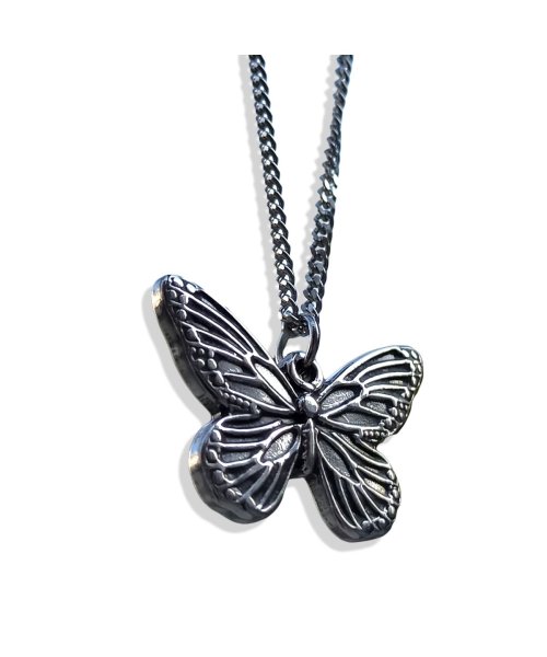 セール 蝶 メタルネックレス ネックレス メンズ ネックレス レディース 蝶々 ネックレス おしゃれ ネックレス ステンレス ジュエリー シルバー 春 夏 秋 冬 ワンフォークロージング 1111clothing Magaseek