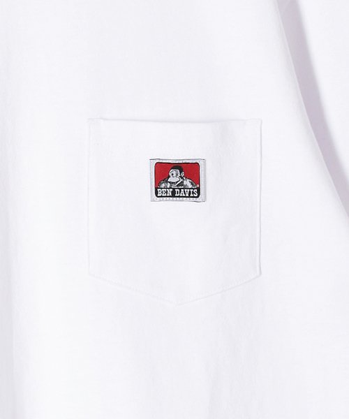 BEN DAVIS(BEN DAVIS)/【BEN DAVIS】 ベンデイビス ワンポイントロゴ  ポケット半袖Tシャツ ユニセックス/img02