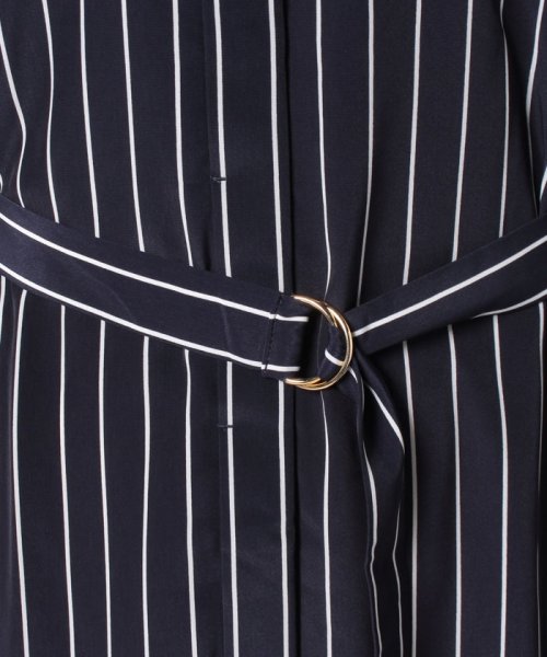 セール ベイクルーズグループアウトレットレディース Baycrew S Group Ladies Outlet ストライプ ラップシャツワンピース Magaseek