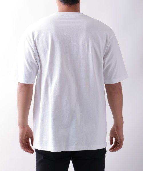 MARUKAWA(大きいサイズのマルカワ)/【BEN DAVIS】ベンデイビス Tシャツ 大きいサイズ 無地 半袖 柄 ポケット 付き ティーシャツ デニム ペイント ペイズリー ストリート アメカジ カ/img08