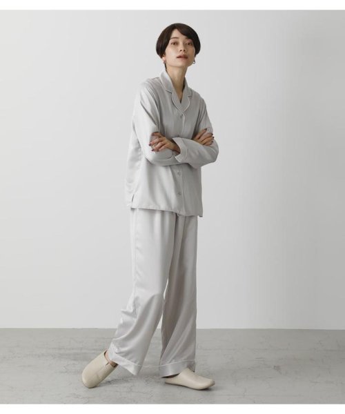 AZUL by moussy(アズールバイマウジー)/T／H SATIN L／S PAJAMAS/img19