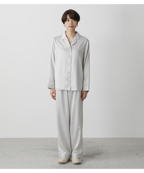 AZUL by moussy(アズールバイマウジー)/T／H SATIN L／S PAJAMAS/img22