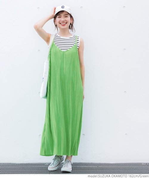 コカ Coca ランダムプリーツキャミワンピース Magaseek コカ Coca ランダムプリーツキャミワンピース Magaseek