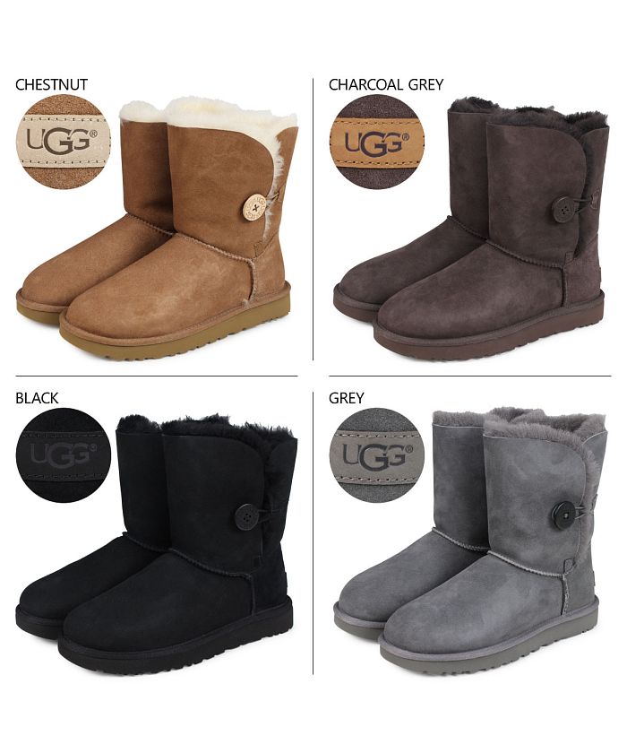 UGG アグ ムートンブーツ ベイリーボタン 2 レディース WOMENS BAILEY BUTTON 2 1016226