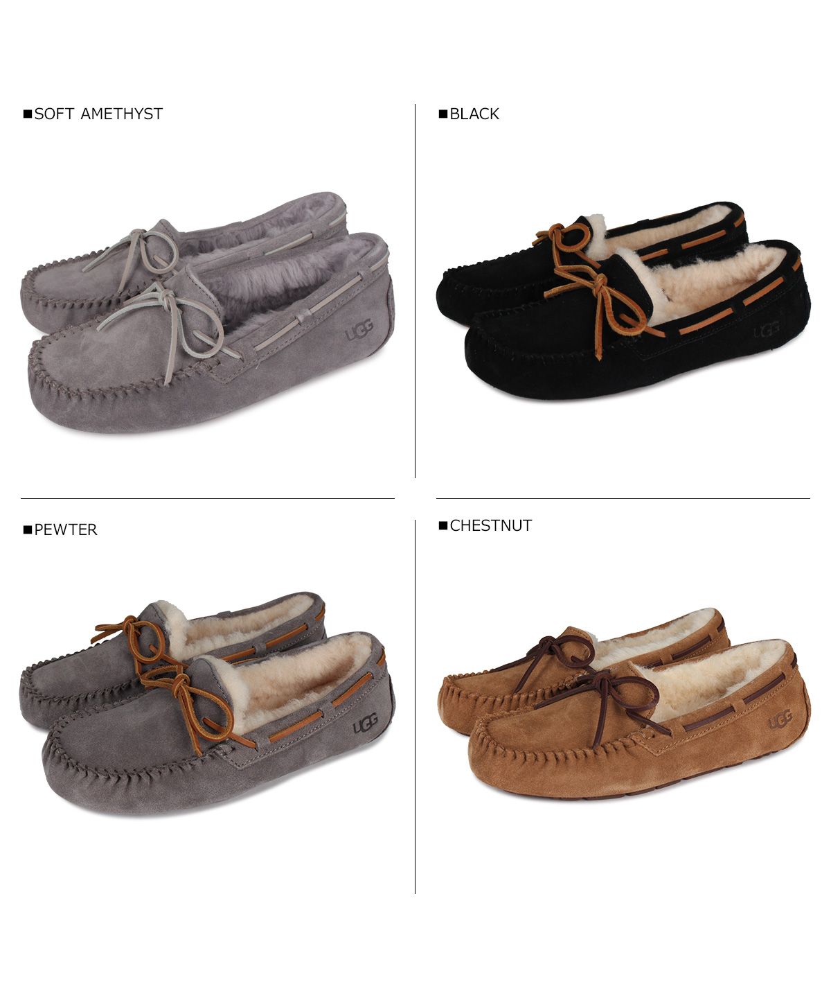 UGG アグ スリッポン ダコタ レディース DAKOTA ブラック グレー UGG アグ スリッポン ダコタ レディース DAKOTA ブラック グレー
