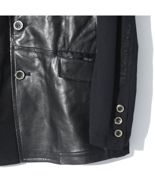 BLACK HONEY CHILI COOKIE(BLACK HONEY CHILI COOKIE)/Sheep Leather Switching Jacket/img03