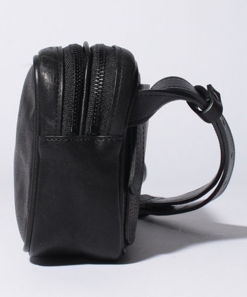 PATRICK STEPHAN(パトリックステファン)/Leather shoulder bag 'double zip'/img01