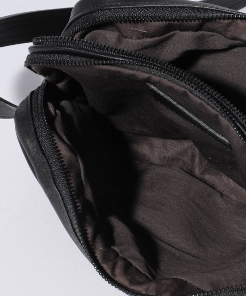 PATRICK STEPHAN(パトリックステファン)/Leather shoulder bag 'double zip'/img03