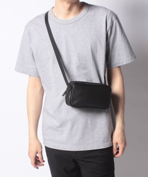 PATRICK STEPHAN(パトリックステファン)/Leather shoulder bag 'double zip'/img05