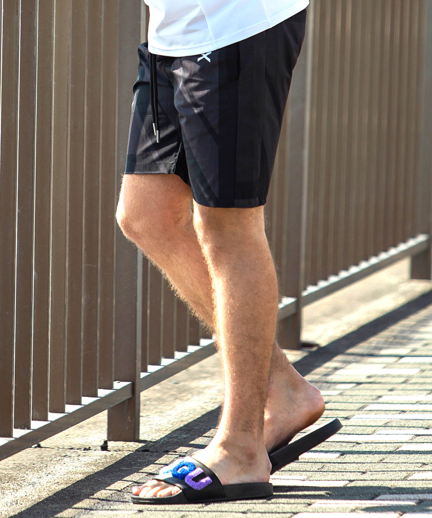総柄ロゴハーフパンツ(503951868)｜HANKYU MEN'S / 阪急メンズ