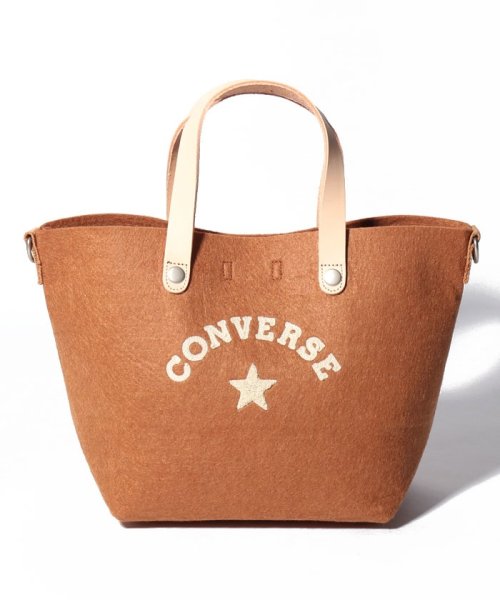 セール Felt Leather Mini Tote コンバース Converse Magaseek