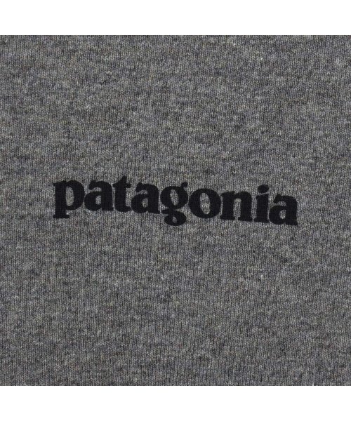 patagonia(パタゴニア)/パタゴニア patagonia Tシャツ 長袖 ロンT カットソー レスポンシビリティー メンズ P－6 LOGO RESPONSIBILI TEE ブラック /img03