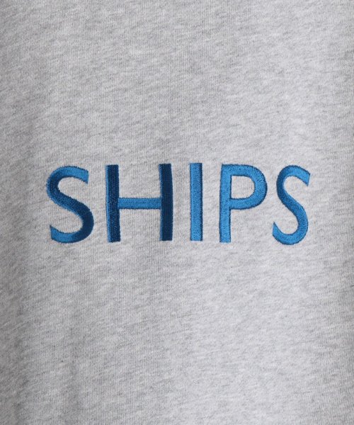 SHIPS MEN(シップス　メン)/【WEB限定】SHIPS: SCREEN STARS（Ｒ）ボディ SHIPS ロゴ エンブロイダリー クルーネック スウェット/img13
