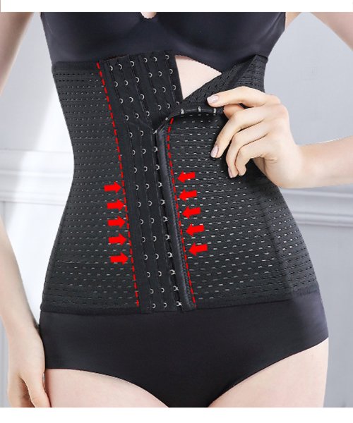 ６列ホック瞬間ウエスト矯正 ニッパー ウエストニッパー レースレディース Lace Ladies Magaseek