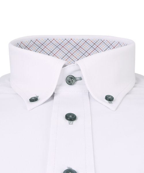 時短シャツ ノーアイロン ワイシャツ ニットシャツ ストレッチ ポロシャツ メンズ シャツ ビジネス ボタンダウン Yシャツ カッターシャツ 長袖 吸水速乾 ニ フリック Flic Magaseek