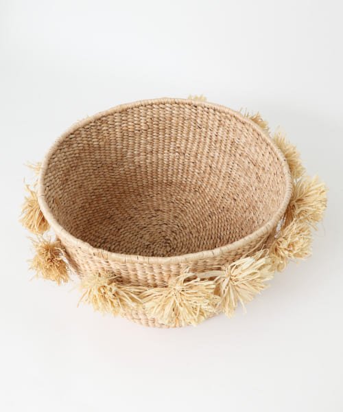 URBAN RESEARCH(アーバンリサーチ)/Indego Africa　Natural Pom Basket/img02