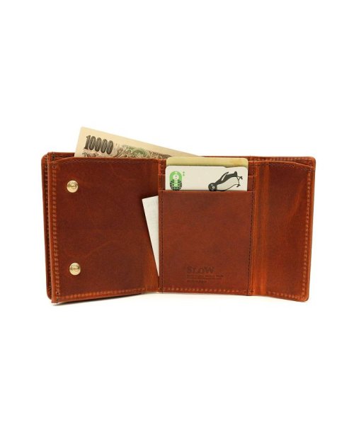 SLOW(スロウ)/スロウ 財布 SLOW 三つ折り財布 box型小銭入れ herbie ハービー hold mini wallet SO739I/img07
