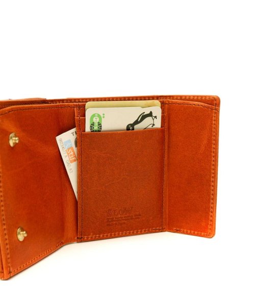 SLOW(スロウ)/スロウ 財布 SLOW 三つ折り財布 box型小銭入れ herbie ハービー hold mini wallet SO739I/img11
