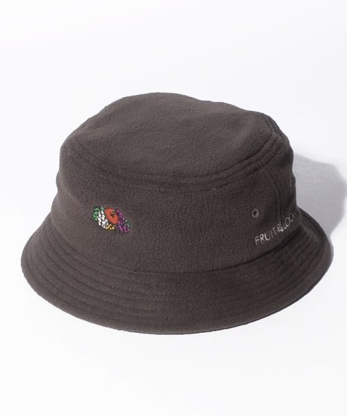 FRUIT OF THE LOOM(フルーツオブザルーム)/FLEECE LOGO EMB BUCKET HAT/img07