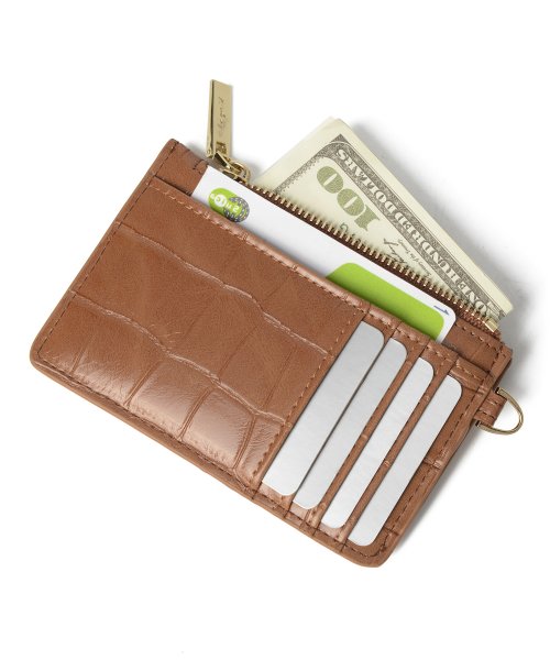 UNGRID bag(アングリッド　バッグ)/マッドクロコ カード財布キーリング付き/img55