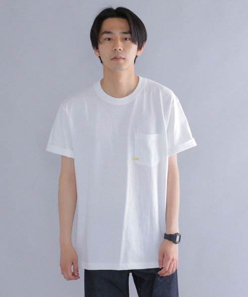 SHIPS MEN(シップス　メン)/*SHIPS: マイクロ SHIPSロゴ ポケット Tシャツ/img20