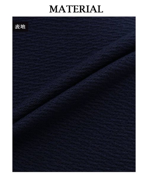 Rew-You(リューユ)/Ryuyu バイカラー ペプラム キャバドレス 袖付き 半袖/img04