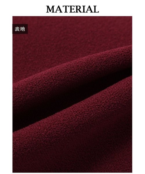 Rew-You(リューユ)/ワンカラー 袖付き スカートセットアップ オフショル ドレス/img21