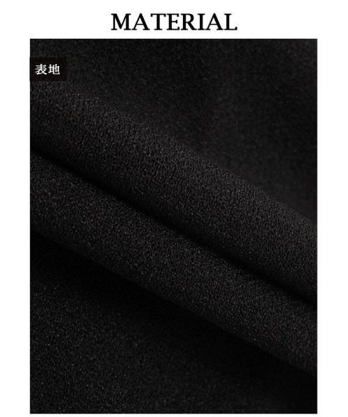 Rew-You(リューユ)/DaysPiece ボウタイリボン 袖付き スカートセットアップ バイカラー タイト/img15