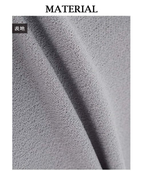 Rew-You(リューユ)/DaysPiece バイカラー ペプラム スカートセットアップ ベルト付き 袖付き/img17