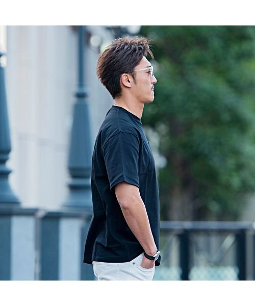 Tシャツ メンズ 半袖 撥水加工 汗染み防止 速乾 大きいサイズ ビッグシルエット 無地 ポケット 黒 白 紺 ブラック ホワイト グレー ネイビー ベージュ ビッチ Vicci Magaseek