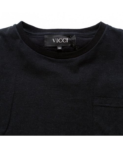 VICCI(ビッチ)/Tシャツ メンズ 半袖 撥水加工 汗染み防止 速乾 大きいサイズ ビッグシルエット 無地 ポケット 黒 白 紺 ブラック ホワイト グレー ネイビー ベージュ /img08