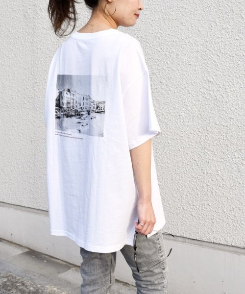 SHIPS WOMEN(シップス　ウィメン)/《一部追加予約》* オーガニックコットン フォト ショート スリーブ TEE 24SS ◆/img36