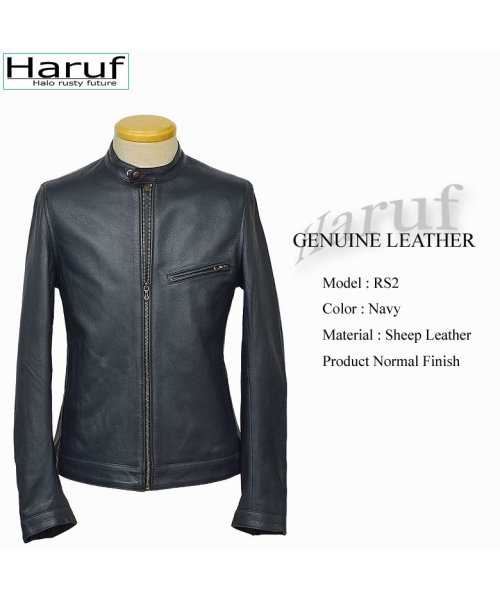 本革 レザージャケット ライダースジャケット 革ジャン メンズ シングルライダース シンプル おしゃれ 秋冬 春 メンズアウター RS2 