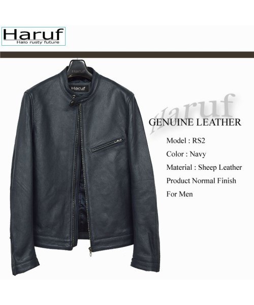 本革 レザージャケット ライダースジャケット 革ジャン メンズ シングルライダース シンプル おしゃれ 秋冬 春 メンズアウター RS2 